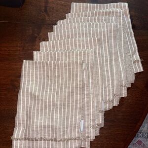 Restoration Hardware Placemat Striped Set